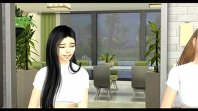 Sophie R x Aishah S threesome fun