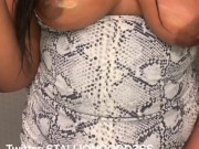 I got so horny doing this in secret, I even taste myself🤤‼️ Full Video in my fans only & on Onlyfan