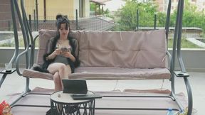 Lesbian strap-on cam show