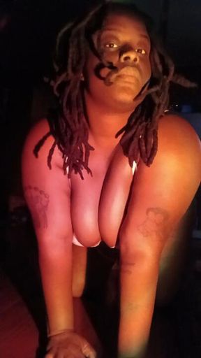 Goddess Akua Presents: Full Nude Striptease