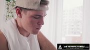 HETEROFLEXIBLE - Bottom Sucks Stud's Big Dick Then Let Him Slide Inside His Tight Ass For Raw Fuck