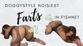 Doggystyle Noisiest Farts In Fishnet