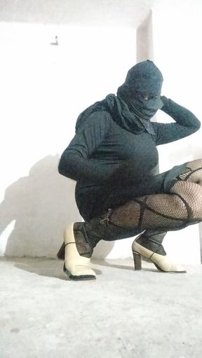 crossdresser Desi videos and home burqa me