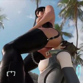 Pharah Dominating Her Slut Tracer