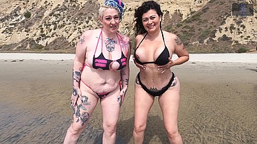 Dunken's first GIRL GIRL lesbian scene