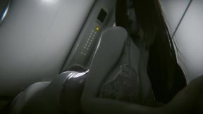 The Beauty Ghost In The Elevator - Car Toon