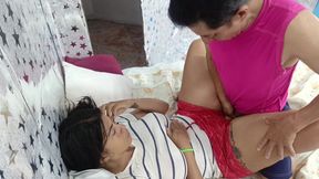 I Find My Busty Stepdaughter in the Park and Invite Her to Fuck