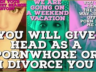 Seen Your Search History You Will Be My Pornwhore or I Divorce You