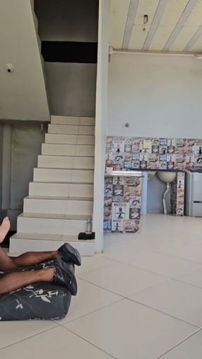 I had sex with the electrician I gave the ass without my husband noticing, I cuckolded him with another employee   Clip 1