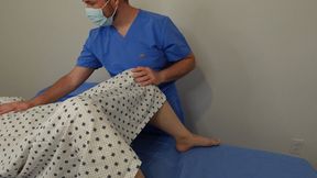 Jess receives a special exam from Surgeon Nick