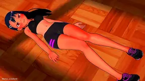 Nagatoro Gives Seductive Handjob In Anime 3D Japanese Fantasy