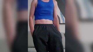 Bradwantsyou met a hot chick who's ready to take his big cock in his ass