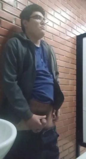 Nerdy student jerk