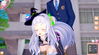 [Hentai Game Koikatsu! ]Have sex with Big tits Vtuber Murasaki Shion.3DCG Erotic Anime Video.