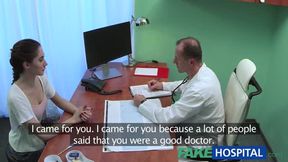 Russian babe wants Doctors cum