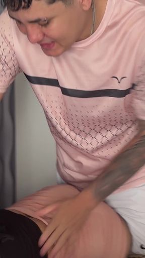 Memorable moment from &quot;CASUAL SEX WITH MY NEIGHBOR, I FUCK HIM RICH AND WELCOME HIM TO THE SET&quot;