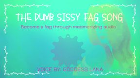 The Dumb Dumb Sissy Fag Song Become a Fag Through Audio