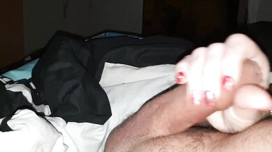 Cum deep in her pussy after jerking and sucking. Fwb