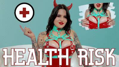 Health Risk - Mind Fucking Mental Domination Medical Latex Femdom POV Ft Miss Roper