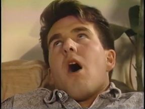 Big boobs vintage threesome fucking big cock sucking