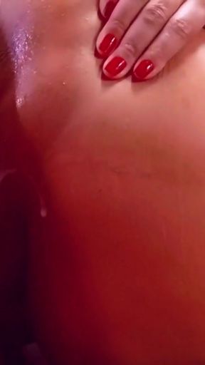(CREAMPIE) NO CONDOM CUM DRIPPING FROM PUSSY AFTER MY NEIGHBOR CAME INSIDE HER PUSSY   Clip 1