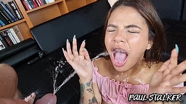 Michy Perez Piss in Mouth, Piss in ass, Intense anal, Deepthroat, rimming, facial cumshot [WET]