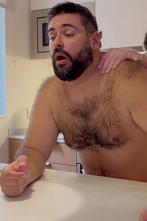 Gay Rugby Bear Bareback Fucking  Daddy&#039;s Hairy Ass