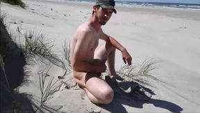 Outdoor Handjob on the Beach with Denis Matern