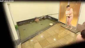 Horny Japanese Milf Gets Roughly Fucked At Male Bathhouse!