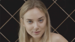 Petite brunette teens morning routine is sexy posing & passion striptease