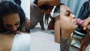 blowjobqueents - novinho botando a priminha travesti pra mamar comeu o cuzinho dela e gozou na cara