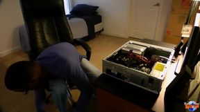 Mommy Fucks The Computor Geek With Angie Noir