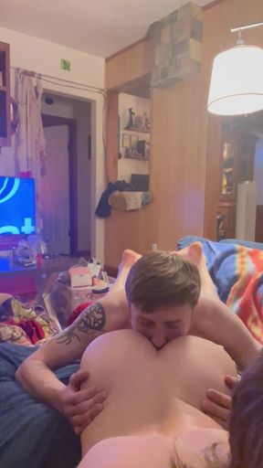 Eating My Girlfriends Ass