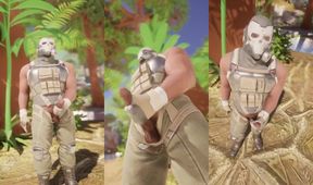 Tactical masturbation military man cumslut gets gloves stuffed