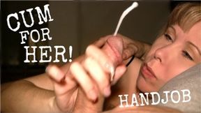 CUM FOR HER HANDJOB - 720 HD