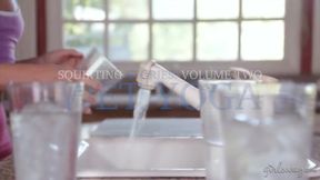 Adriana Chechik In Three Lesbos Organize A Squirting Competition At Yoga Class