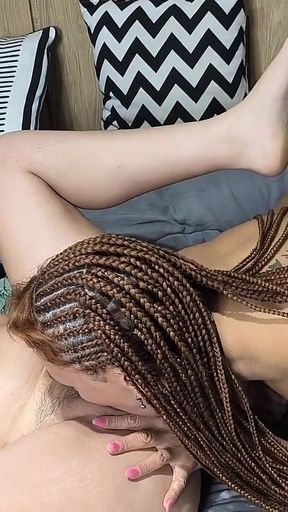 Two Step-mommies in a Delicious Lesbian Scene. Mardulce He Fucks