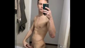 Shower Together: Sexy Teen 18+ Twink 18+ Gets Intimate Under The Water Jets