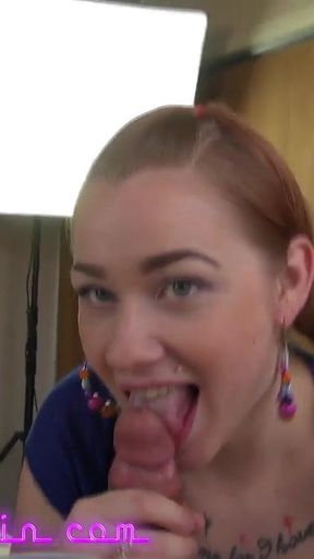 Blowjob Reunion From an Old Friend - Gracelynn Moans Is Back