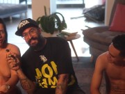 Milf se folla al joven conductor de su marido por haberla dejado sola tanto tiempo