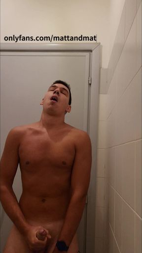 Jerking off at work