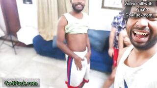 Indian Sexy Girl With another Three Boys Group Hardcore Sex