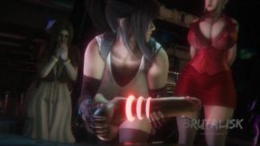 Tifa & Aerith Testing Out The Latest Innovative Big Toy From Scarlet - Final Fantasy XXX
