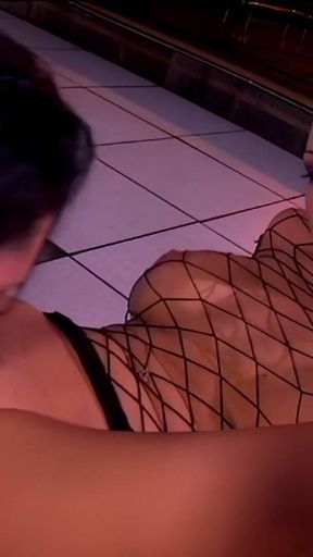 Angelina Sin and Chloe Dior: Lesbian Tongues and Hard Anal Sex