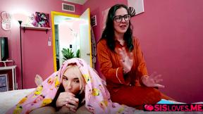 ”Stepbrothers cock brings Amber Maddie & her stepbrother together”