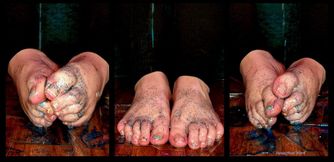 2 Minute All Toes BBW Oily Foot Worship POV Slow Motion - Watch as The Glitter and Oil Shimmer All Over My Perfectly Pedicured Toes - No Talking