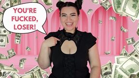 Real Talk Financial Domination - Candid Talk with Countess Wednesday about Findom, Mind Fuck, Loser Humiliation, Loser Porn, and Sexual Rejection MP4 720p