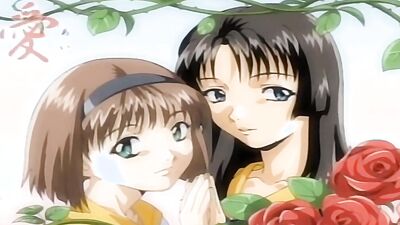 Sexy Foxy Babes in Hot Lesbian Action with Hentai Sex in Uncensored Clip