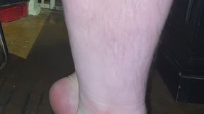 11. Naelor Showing his sexy Muscle legs Tip Toes