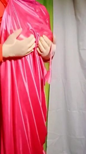 Beautiful village woman enjoying with men on the bus   Clip 3